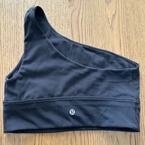 Lululemon one shoulder/asymmetrical sports bra size 8